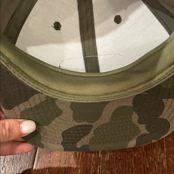Vans Green Camo Bear Logo Cap - Picture 9 of 9